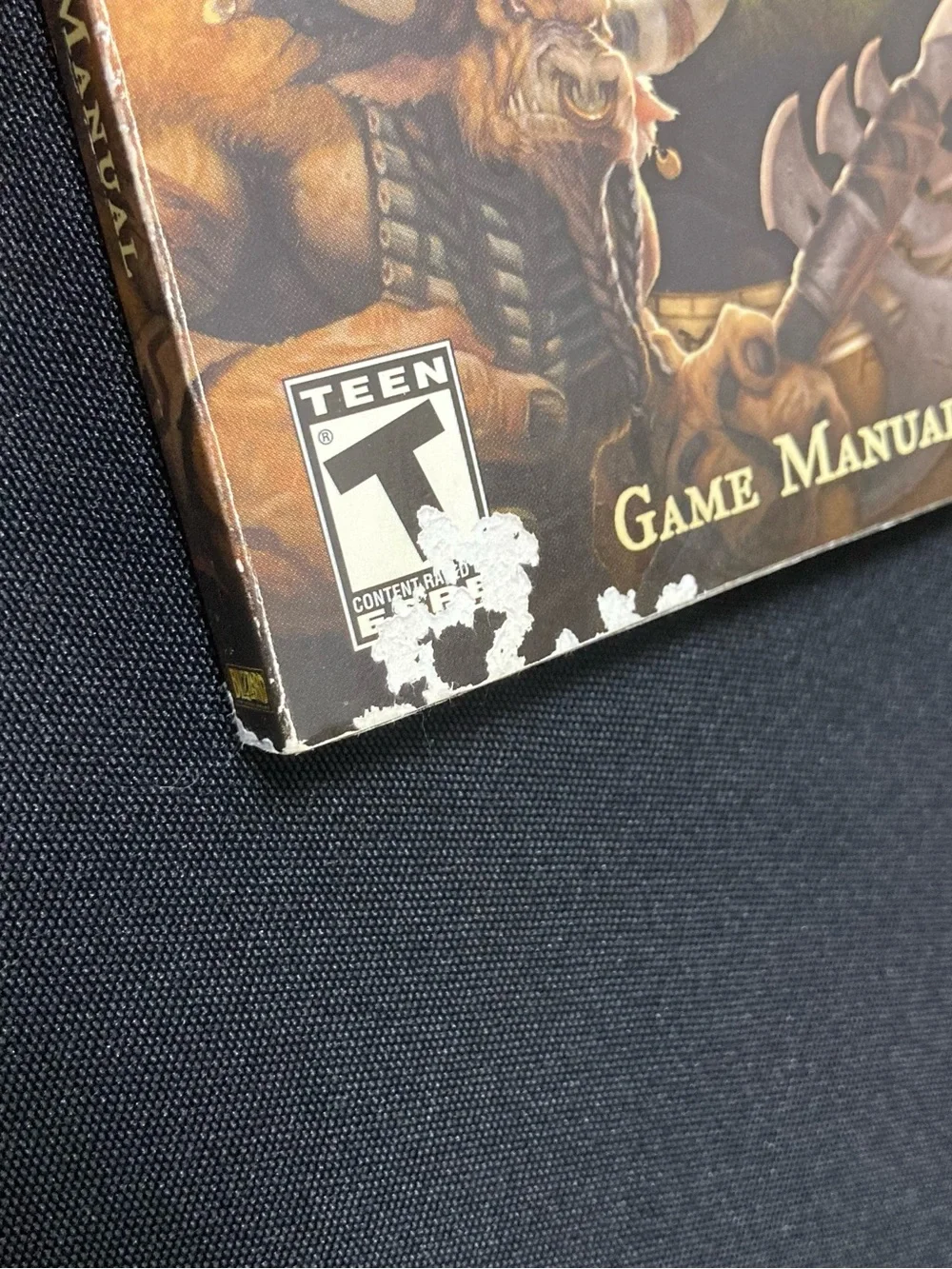 2004 World of Warcraft Game Manual Paperback